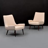 Pair of Lounge Chairs, Manner of Paolo Buffa - Sold for $6,250 on 02-06-2021 (Lot 351).jpg